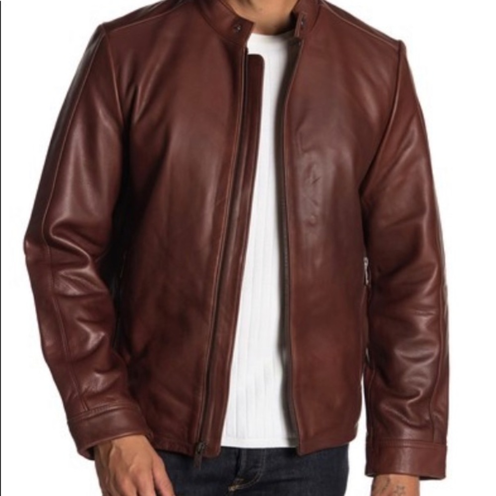 Leather jacket